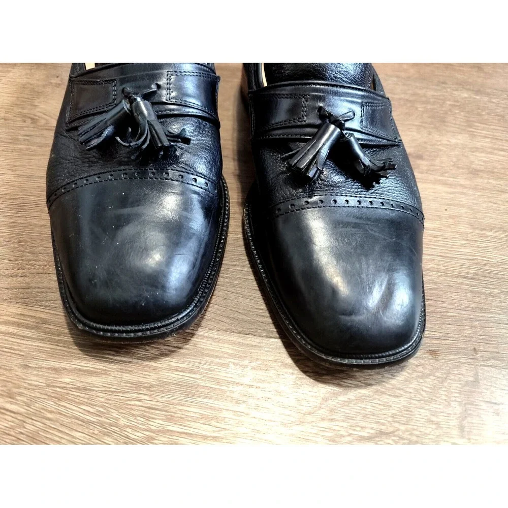 Lot of 3 Men's‎ Black Shoes Dockers,Pronto Uomo,Giorgio Brutini size 10 &11